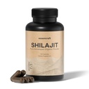 Extrait de résine de Shilajit de l'Himalayan biologique - 1000mg Max Potency, laboratoire testé Shilajit pur pour les hommes et les femmes, 85+ Trace Minerals Acide fulvic, support immunitaire, énergie, cognition, 2 mois d'approvisionnement, 120 capsules