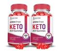 Laboratoires justifiés (2 pack Keto dépose Keto ACV Gummies Advanced Formula 1000MG Formulé avec de la poudre de jus de betterave de grenade B12 Vegan Non OGM 120 Gummys