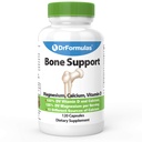 DrFormulas Bone Support 100% DV 1000mg Supplément de calcium Carbonate, Citrate, Gluconate, (pas d-glucarate) Chlorure avec vitamine D, Magnésium et Boron - 30 jours d'approvisionnement