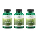 Swanson Milk Thistle - Herbal Liver Support Supplement - Natürliche Formel zur Erhaltung der Gesamtgesundheit & Wohlbefinden - (100 Kapseln, 500mg Jeder) 3 Pack