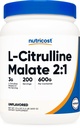 Malate de L-Citrulline Nutricost (2:1) Poudre (600 grammes)