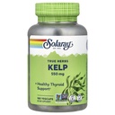 Solaray Kelp 550 mg mit Folsäure für gesunde Schilddrüse Funktion, Energie & Stoffwechsel Unterstützung | Non-GMO | 180 VegCaps