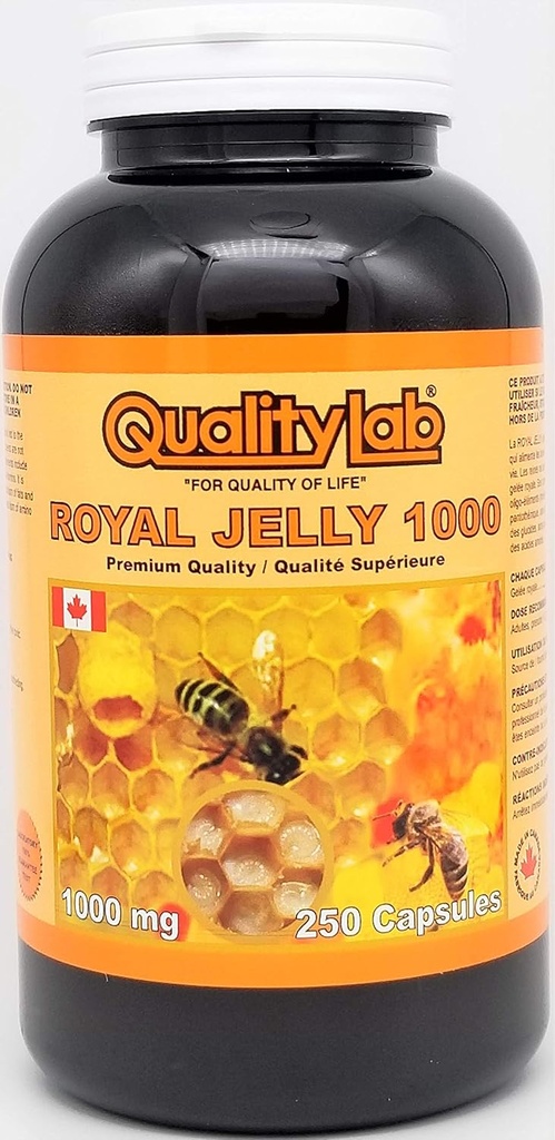 Royal Jelly 1000 mg 250 Kapseln (Made in Canada)