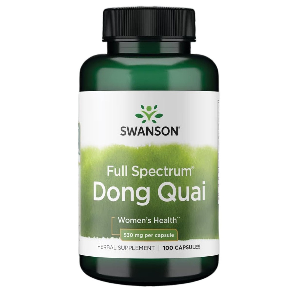 Swanson Dong Quai 530 Milligrammes 100 Capsules