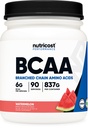 Nutricost BCAA poudre (Watermelon, 90 Serv) - Rapport optimal 2:1:1