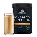 Antike Ernährung Gras Fed, Cage Free, Knochen Broth Protein Powder, 20g Protein, hydrolysierte Collagen Peptide, Keto & Paleo Friendly, Unterstützt Joint & Gut Health, Turmeric, 20 Portionen