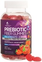 Fiber Gummies For Adults - Daily Digestive Health and Regularity Support - Soluble Fiber 4g Per Serving Gummy Supplement - Prebiotic Gut Support Gummy Plant Based Digestion Support - 120 Gummies