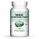 Supplément de citrate de magnésium Maxi Health Maxi, 90 comte (MCT)