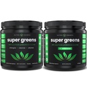 NutraChamps Super Greens Berry & Super Greens Unflavored Bundle - 2 mois d'approvisionnement