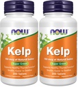JETZT Ergänzungen, Kelp 150 mcg Natürliche Iodine, einfacher zu Swallow Tablet, Super Green, 200 Tabletten (Pack von 2)