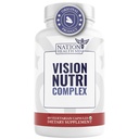 Complexe Vision Nutri - Vitamines oculaires avec Lutéine, Bilberry - Santé des yeux et de la vision pour les hommes et les femmes - 60 Capsules