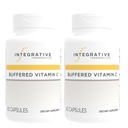 Integrative Therapeutik Gepuffertes Vitamin C - Antioxidante Unterstützungsergänzung für gesunde Haut & Connective Tissues* - Vegan & Glutenfrei - 60 Kapseln (2 Packung)