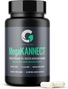 Mega Kannect Kapseln mit 5% Kanna Alkaloid| Erhöht Stimmung, steigert Energie Levels, Enhances Mental Clarity | Sceletium Tortuosum Tägliche Ergänzungen für Männer und Frauen (30 Zähler)