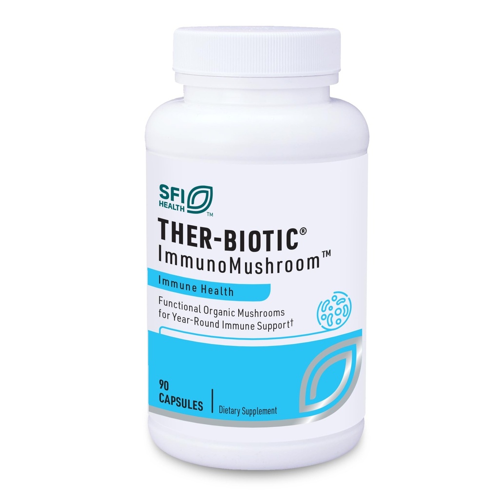 Klaire Labs SFI Health Immunomax - Pilz Immununterstützung Formel mit Cordyceps, Türkei Tail, Reishi & Grüner Tee Extrakt (90 Kapseln)