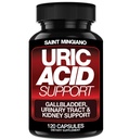 Uric Acid Flush for Gout Support -120 Capsules - Supporte le nettoyage du rein Détox & Réparation, Gallbladder & Urinary Tract Issues - Essential for Detox & Joint Support - Extrait de canneberge