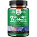Prébiotiques et probiotiques Gut Health Supplement - Super Potent Digestive Health Acidophilus Probiotique Capsules avec les hommes et les femmes Probiotiques et prébiotiques pour le soutien digestif Colon et l'immunité