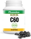 C60 Capsules d'huile d'olive enrichies, à base de plantes (180 Nombre)