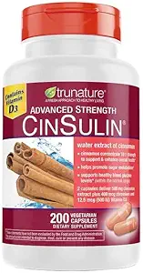 OProCyn Tru Nature Cinsulin Advanced Strength Cinnamon Extract 500mg, 200 vegetarische Kapseln