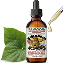 Kava Tropfen | Wasser löslich Kava Extrakt | Konzentrierte Tinktur Getränke Enhancer | Authentic Kava Kava von Fiji, 40mg Kavalactone | 1oz