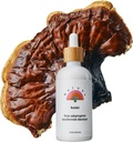 Rainbo - Reishi Mushroom Tincture - Dual Extract Mushroom Supplement - Immununterstützung, Mood, Sleep, Liquid Reishi Supplement, Vegan, Non GMO, 3,4 fl oz