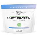 Muscle Feast Grass-Fed Whey Protein Konzentrat Pulver, All Natural, Hormonfreie Weide Raised Whey Protein Pulver für Frauen & Männer, Clean, Non-GMO & Gluten Free Whey Konzentrat - Unflavored, 5lb