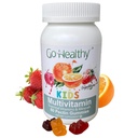Go Healthy Kids Multivitamin Gummies, Soutien immunitaire, Gummies de vitamines pour enfants, Vitamine kasher Kid, Halal, Non-OGM, Gummy sans gluten - 30 portions