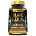 Supplément aux capsules d'huile de graines noires - Formule 4in1 - Combiner avec la vitamine C, vitamine E - Santé digestive, soutien immunitaire - Riche en nutriments - 150 capsules Softgel
