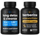 NutraChamps Complete Respirative & Metabolic Support: Lung Cleanse & Berberine Duo