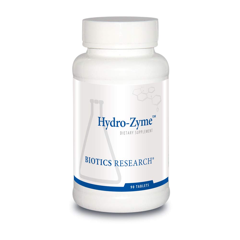 Biotics Research Hydro-Zyme Verdauungsunterstützung, Enthält Betaine Hydrochlorid, Unterstützt gesunde Magen pH 90 Tabletten