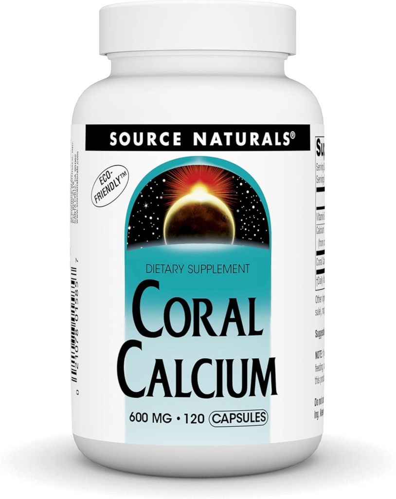 Quelle Naturals Coral Calcium - 600mg - 120 Kapseln