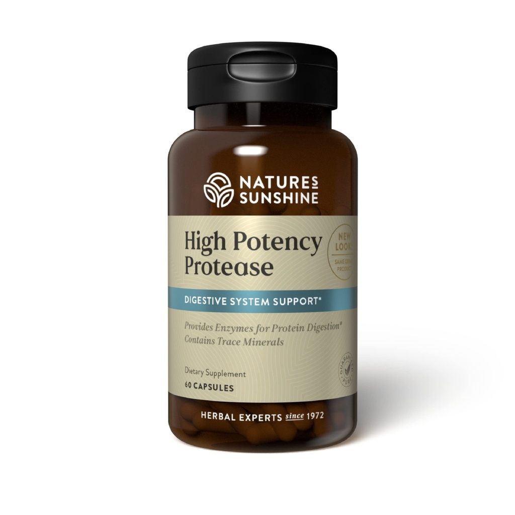Natur Sonnenschein hohe Potenz Protease 60 Kapseln