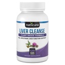 Formule à base de plantes de nettoyage du foie - Supplément végétal à spectrum complet avec chardon de lait, vitamine C et zinc pour la fonction hépatique et le soutien immunitaire - 120 capsules - Pas de remplissage ou d'OGM
