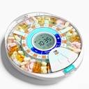 Aufgerüsteter automatischer Pillenspender für Älteres mit Alarm: Smart Pill Dispenser Machine mit 28-Slot, Mix-Proof Tech & XL LCD, Enhanced Durability for Daily Medicine Management