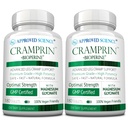 Genehmigte Wissenschaft Cramprin - High Absorption Magnesium, Vitamin B Complex, BioPerine - 6 Monate Versorgung - 2 Flaschen - Vegan