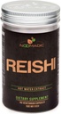 Noomadic Reishi Mushroom, 60 Kapseln, 500mg Jede, allgemeine Wellness & Langlebigkeit, Heißwasserextrakt, Fruchtkörper, 30% Beta-D-Glucans