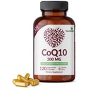 CoQ10 200 MG Production d'énergie cellulaire, 120 capsules végétariennes