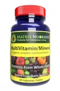 MULTIVITAMIN - Minéral - 100% bio, aliments entiers, multivitamine complète - Idéal pour la santé quotidienne, le mode de vie et plus encore: vitamine A, vitamine C, vitamine D, vitamine E et beaucoup plus! Comprimés végétaliens (60ct)