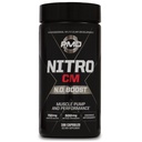 PMD Sports Nitro CM Nitric Oxid mit Agmatine Pre Workout Supplement - Muskelwachstum und Muskelpumpe mit L Arginin - Endurance Boost für Hardcore Training und Bodybuilding Preworkout (180 Kapseln)