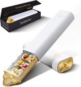 Premium Wöchentliche Pille Organizer, 7-Tage Kompakte Pille Case für Geldbeutel, Leichte Gold-Aluminium-Säule Box für Vitamine, Medizin, Beilagen, Luxus-Wellness-Geschenk