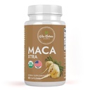 Maca Xtra Capsules 1000mg de supplément biologique à base de plantes Source naturelle des acides aminés Fer et magnésium 60 Capsules