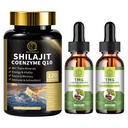 TMG (Trimethylglycin) Ergänzung flüssige Tropfen & Shilajit Kapseln mit Sea Moss