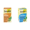 Senokot Extra Strength Natürliche Gemüse Laxative & S Dual Action 60 Tabletten, Natürliche Gemüse Laxative Ingredient Plus Hocker Weichspüler Tabletten