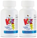 Forever Living - Kids Chewable Multivitamin - Grape Flavor für gesundes Wachstum und Entwicklung - keine künstlichen Aromen - 120 Tabletten (Pack von 2)