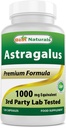 Best Naturals Astragalus Capsule, 1000 mg, 120 Nombre