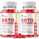(2 Pack) Gummies Keto Plus ACV à vie - Formule officielle, végétalien, non OGM - Keto acc Gummies, temps de vie Gummies Keto avec vinaigre de cidre de pomme, vitamine B12, jus de grenade (120 Gummies)