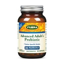 Flora - Advanced Adult's Blend Probiotic, Seven Senior-Specific Strains, Glutenfrei, Raw Probiotic mit 34 Billion Cells, 30 Kapseln