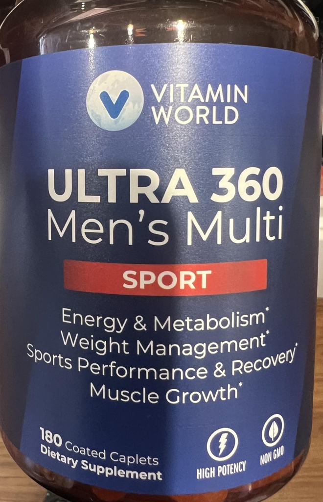Vitamin World Ultra 360 Männer Multi Sport (180)