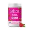Ultima Replenisher Mélange quotidien de poudre d'électrolyte – sans sucre – framboise, 90 portions – poudre d'hydratation avec 6 électrolytes clés et minéraux traces – Keto Friendly, Vegan, Non-OGM