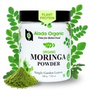 Moringa Poudre de feuille biologique certifiée Moringa Poudre, Moringa Oleifera - Riche en antioxydants et vitamine immunitaire, Superaliments pour Moringa Tea, Moringa boisson, Inde Grown, Vegan -7.05 OZ