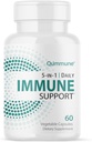 5-in-1 Immune Advanced Support mit Quercetin Phytosome, Zink, Vitamin C, D3, K2 - Immunität und Allergy Supplement mit aktiviertem Quercetin - 60 Veg Caps